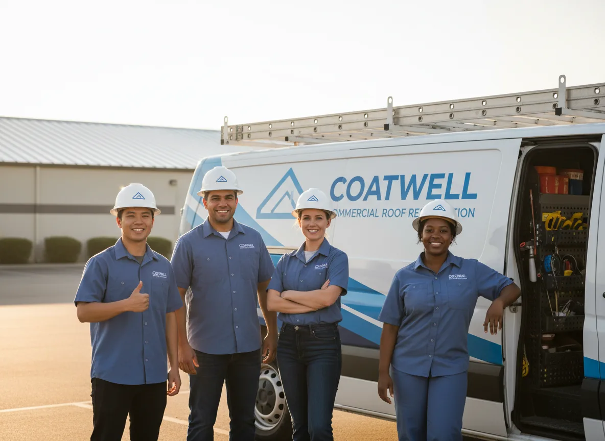 Commercial roof coating company in Vaughan, MS